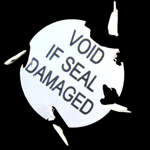 Autocollants en papier effet coquille d'œuf destructible, personnalisables, vierges, blancs, en vinyle, étiquettes inviolables en feuille ou en rouleau - Product Image 2