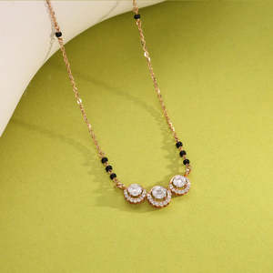 Elegant Diamond Tanmaniya <b>Fine</b> Beaded <b>Necklace</b> - Product Image 6