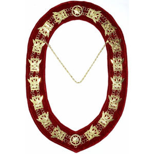 Collier de chaîne maçonnique Meilleure notation Tendance Design personnalisé Économique Premium Chaîne maçonnique Regalia - Product Image 2