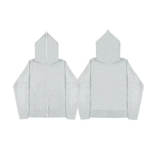 Best Selling Men's <b>Full</b> <b>Zip</b> <b>up</b> <b>Hoodies</b> Customized New Style Basics Cotton Blended for Winter Plain Dyed - Product Image 3