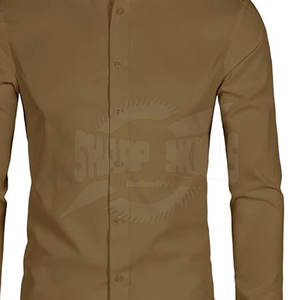 Colección de verano 2024, camisa de vestir de algodón 100% de alta calidad para hombres, último diseño, patrón sólido de punto transpirable por tiempo limitado - Product Image 4