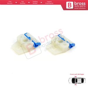 คลิปซ่อมชุดมอเตอร์กระจกหน้าต่าง BWR219+BWR220 รุ่น A+B ด้านหน้า สำหรับ Golf MK5 ปี 2003-2009 Jetta A5 1K ปี 2005-2010 1K4837461 - Product Image 5