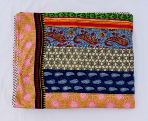 Ấn Độ Tay Khối In Hình Vuông Bông Có Thể Đảo Ngược Bộ Đồ Giường Comforter Kinf Kích Thước Comforter Bé Mền Comforter Trang Trí Nội Thất - Product Image 2