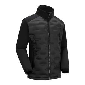 เสื้อแจ็คเก็ตพัฟเฟอร์ผู้ชายแบบมีฮู้ด ผ้าแคนวาส โพลีเอสเตอร์ ยืดได้ สไตล์ลำลอง แฟชั่นเมือง  รับผลิตตามแบบ OEM ขายส่ง - Product Image 1