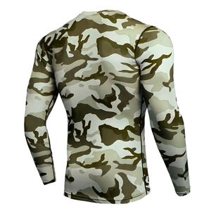 Camiseta de Compresión para Hombre de Alta Calidad, Manga Larga, Ajustada, Suave, Antiarrugas, Fabricada en Fábrica - Product Image 2