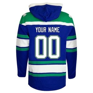 Sudadera con capucha de hockey personalizable con diseños y logotipos personalizados para equipos y eventos especiales para entrenamiento - Product Image 4