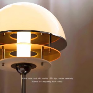 Produsen lampu Cina bohlam Led bulat kap lampu meja jamur suasana lampu malam - Product Image 3