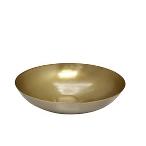 Ensaladera redonda de Metal de hierro, cuenco para servir y Frutero de Color blanco y dorado para decoración de cocina y mesa - Product Image 6