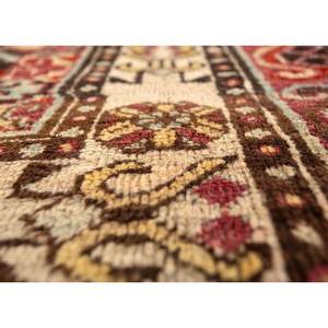 พรมขนสัตว์ถักมือขนาดใหญ่ลายเมดัลเลียนสีแดงส้ม รูปทรงสี่เหลี่ยมผืนผ้า สำหรับตกแต่งบ้าน-Paem-499 สำหรับทางเข้าบ้าน/โถงทางเดิน ขนาด 9x12 นิ้ว - Product Image 3