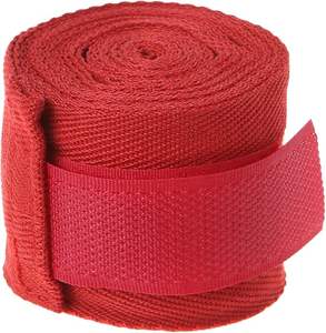 Bandages de boxe en coton pur de haute qualité, personnalisables en longueur, avec logo, best-seller - Product Image 1