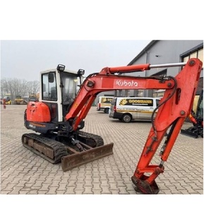 Excavadora de cadenas hidráulica diésel de servicio pesado KX101, mini máquina de construcción para excavación, movimiento de tierras y paisajismo, motor 2022 - Product Image 6