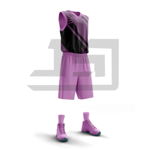 Uniforme de Baloncesto Deportivo Premium, Jersey y Pantalones Cortos de Poliéster Transpirable que Absorbe la Humedad, Opciones de Impresión Personalizadas Ilimitadas, Unisex - Product Image 6
