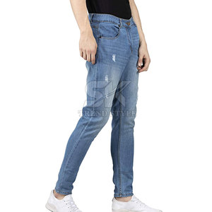 Durable Style Modern Fit Casual Men <b>Jeans</b> Pant Breathable Lightweight Fabric Comfortable For Long <b>Working</b> Hours - Product Image 4