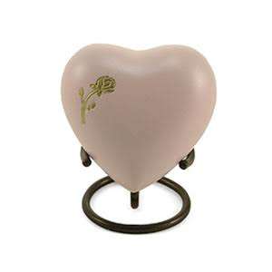 Wholesale Modern Vintage Home Decor Aluminum & Brass Heart Urn for Memorial Birthday or Wedding Stylish & Home Decorative - Product Image 3
