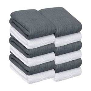 Dark Orange Plain Pattern 100% Organic Cotton GOTS Certificate Moisture Wicking <b>Quick</b> <b>Drying</b> Cooking Cleaning Kitchen Golf <b>Towel</b> - Product Image 4