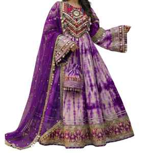 Afghani <b>Vintage</b> <b>Dress</b> With Hand Made Embroidery Unique Antique Comfortable Afghani <b>Dress</b> Women's Kuchi <b>Dress</b> Wholesale OEM - Product Image 1