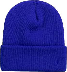 2025 New Design Wool/Cotton Breathable <b>Waterproof</b> Jacquard Unisex Adult <b>Beanie</b> Hats OEM Service Wholesale Custom Made Image High - Product Image 1