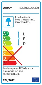 Proiettore da esterno a LED grigio 100W 4000K 8800Lm IP65 (Ledvance 4058075206809) - Product Image 3