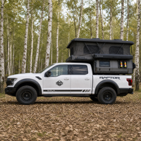 Camping-car sur plateau de camion 4x4, camping-car pliable pour pick-up, remorque de camping, caravane, camping-cars