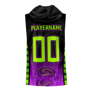 2025 7v7 logotipo impreso personalizado poliéster sublimado ropa deportiva transpirable 7-en-7 Jersey Set - Product Image 3