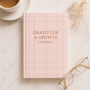 Journal de croissance de gratitude LABON, carnet relié pour la pleine conscience, réflexion quotidienne, écriture, pensée positive et soins personnels, cadeau - Product Image 1