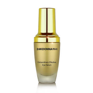 Sérum pour les yeux 24K extraordinairement efficace, anti-âge, éclaircissant, anti-rides, hydratant, à base de peptides naturels - Product Image 1