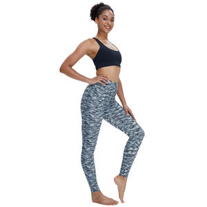 Top High Quality Solid Customized <b>Leggings</b> Daily Wear <b>Tummy</b> High Waist Yoga Pants Four-Way Stretch Eco-Friendly - Product Image 2