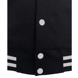 Custom Men's College Varsity Jacket Stand Collar Canvas University Jacket Spring Autumn Pilot Bomber Couple Baseball Jacket - Product Image 6