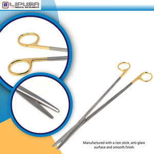 Tijeras Metzenbaum Manuales de Acero Inoxidable de Primera Calidad, Uso Quirúrgico, Médico y Veterinario, Certificación MOL, Precios al por Mayor - Product Image 3