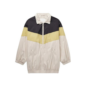 Nouveauté 2025, ensemble de jogging décontracté en nylon uni deux pièces, ensemble coupe-vent zippé unisexe - Product Image 2