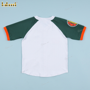 Chemise de baseball pour adolescent sport imprimé et brodé-TB 39 - Product Image 6