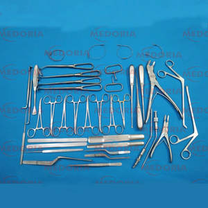 Medoria ชุดผ่าตัดเปิดกะโหลกศีรษะแบบธรรมดา40ชิ้นอุปกรณ์ทางการแพทย์คลาส II - Product Image 3