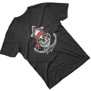 Camiseta de Manga Corta con Cuello Alto de Algodón Premium, Costuras Duraderas, Sensación Suave, Colores Vibrantes, Ajuste Vintage, Tela de Algodón - Product Image 5