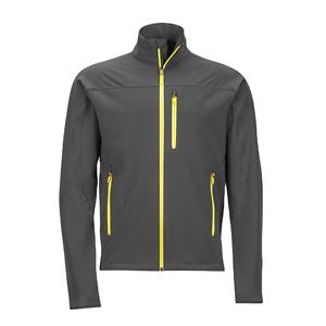 Veste Softshell de Haute Qualité pour Hommes OEM ODM Vente en Gros Logo Personnalisé Impression Manches Longues Fermeture Éclair Avant Tissu Teint 2026 - Product Image 1