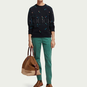 Sudadera de invierno con diamantes de imitación para mujer, Material de poliéster/algodón, manga larga, logotipo frontal, diseño personalizable de alta calidad - Product Image 3