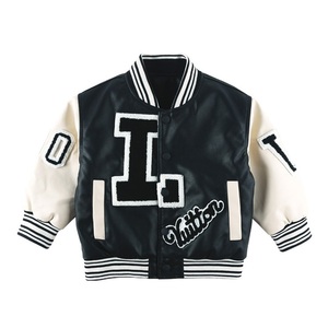 Nueva chaqueta con letras de béisbol personalizada para adultos y jóvenes de la mejor calidad, chaqueta universitaria de lana de Color - Product Image 1