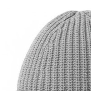 Bonnets pour hommes en gris à logo personnalisé très demandés pour l'hiver, style streetwear, bonnets en tricot confortables, style jacquard - Product Image 5