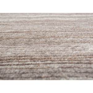 Alfombra de Lana Tejida a Mano en Gris y Negro, Alfombra Rectangular de Yute a Rayas para Pasillo, Técnica de Tejido Plano para Dormitorio y Sala de Estar - Product Image 3