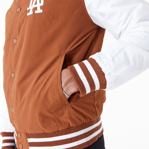 Nouvel arrivage de veste bombardier baseball universitaire hommes hip hop logo personnalisé patchwork varisty vestes streetwear collège manteaux - Product Image 6