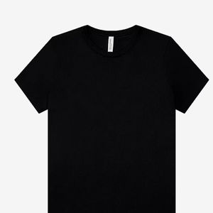 Bella + toile femmes hauts à manches courtes été t-shirts col rond casual mode basique t-shirt - Product Image 1