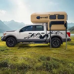 Camión emergente Camper Camión Camper Remolque Caravana de viaje Rv Camión Camper Expedición Vehículo Remolque de viaje de aluminio - Product Image 5
