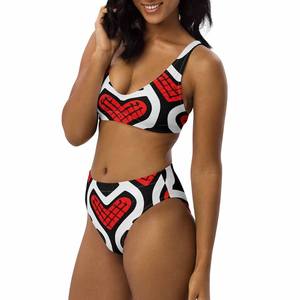 Ensemble deux pièces pour femmes, produit entièrement personnalisé, meilleur matériau fabriqué à la main, prix de gros, ensemble bikini de plage d'été - Product Image 3