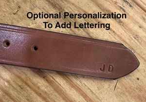 Cinturones de Cuero Genuino Clásicos Hechos a Medida, Diseño Plegable de Alta Calidad, Acabado Natural, Hechos en India para Hombre - Product Image 2