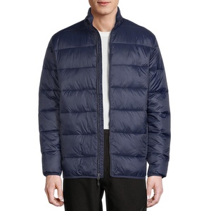 Doudoune unisexe coupe-vent coupe-vent veste zippée vêtements d'extérieur d'hiver vêtements de sport imperméables veste en duvet - Product Image 1