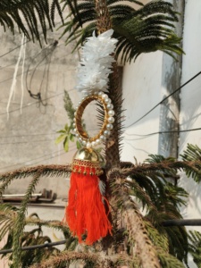 การตกแต่งต้นคริสต์มาสเทศกาลฮาโลวีนงานปาร์ตี้วันเกิดงานแต่งงานตกแต่งเพดานฉากหลังเวทีพวงมาลัยกำไลดอกมะลิ - Product Image 4