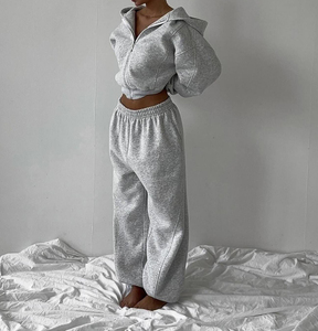 Vente en gros de vêtements de sport de haute qualité pour femmes ensemble de survêtement confortable pour vêtements de sport ensemble de survêtement pour femmes - Product Image 6