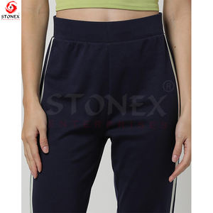 กางเกงวอร์มขาตรงเอวสูงสำหรับผู้หญิงกางเกงวอร์มแนวลำลองสำหรับเด็กผู้หญิง - Product Image 4