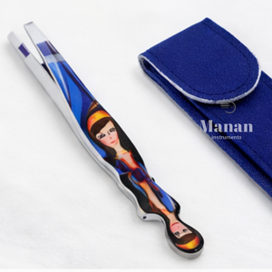 Pinzas Profesionales para Cejas de Diseño de Precisión, Acero Inoxidable, Punta Inclinada, Ligeras, Duraderas, Herramienta de Belleza de Calidad Premium - Product Image 6