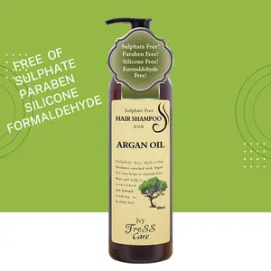 ivy Tress Care Natural Sulphate Paraben Silicone Formaldehyde Free Hair Shampoo with ARGAN Oil 400ml