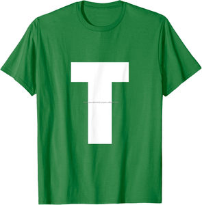 Camiseta de estilo americano de alta calidad 2025 con estampado de letras en la parte delantera y trasera, con mangas cortas sueltas para el verano - Product Image 1